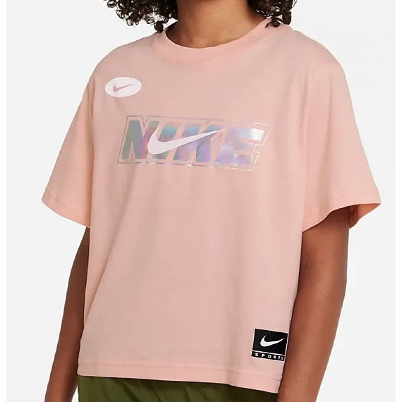 Dívčí tričko Sportswear Jr DX1724 800 - Nike 150-156