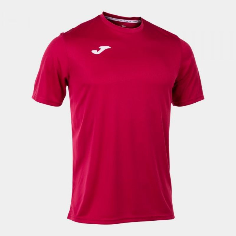 Unisex Fotbalové tričko Combi 100052.560 Tmavě malinová - Joma malinová M