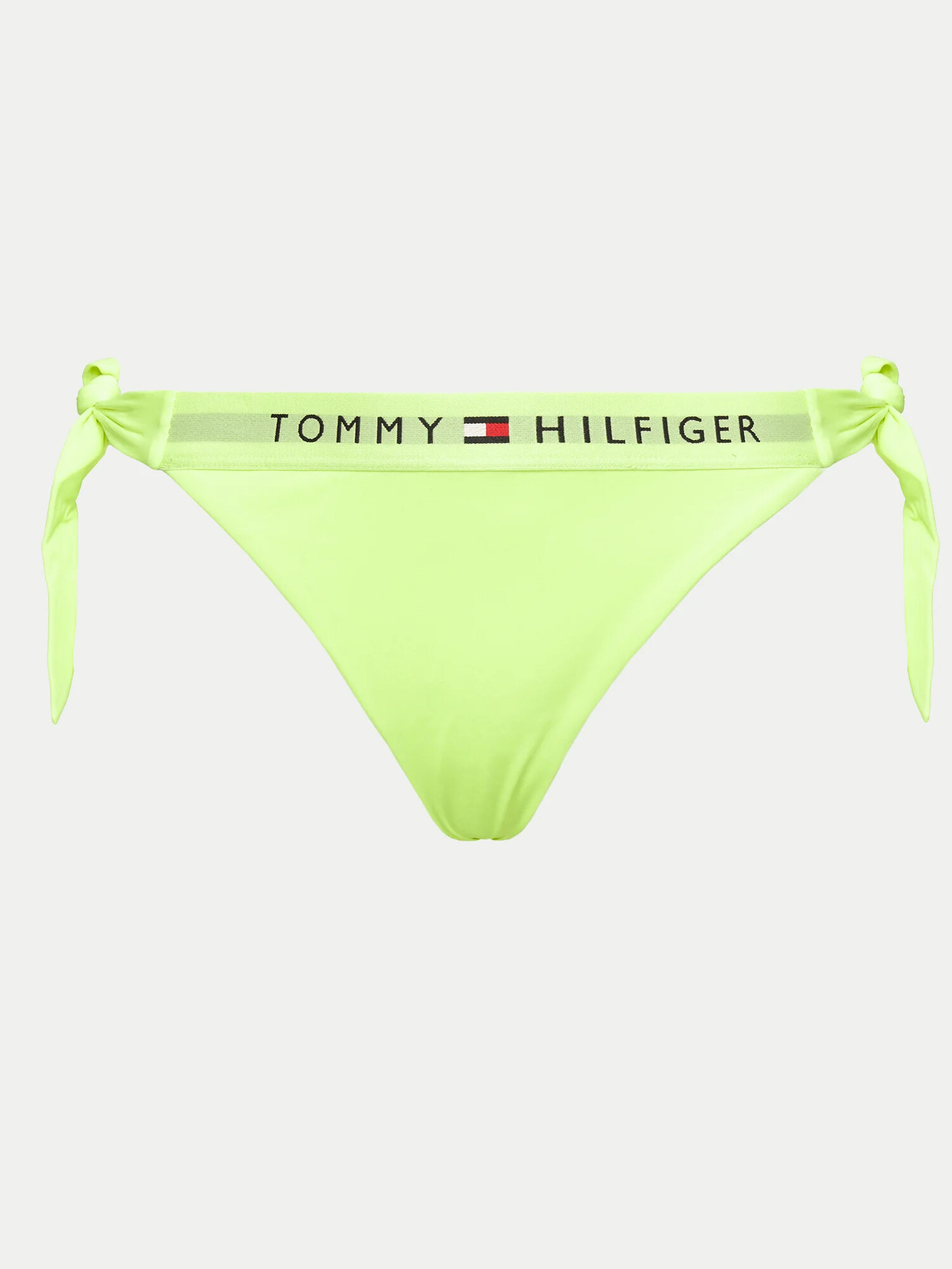 Dámské plavkové kalhotky UW0UW04497 LT3 neon. žluté - Tommy Hilfiger L
