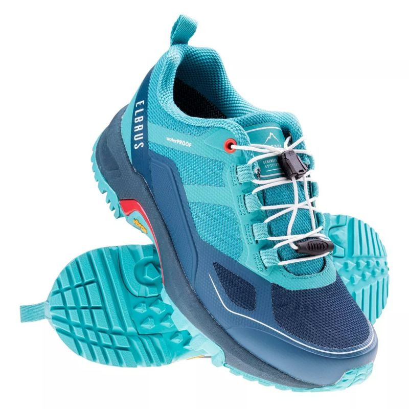 Unisex trekové sport boty Eltero V Wp W 92800490677 - Modrá tyrkysová - Elbrus tyrkys - modrá 39