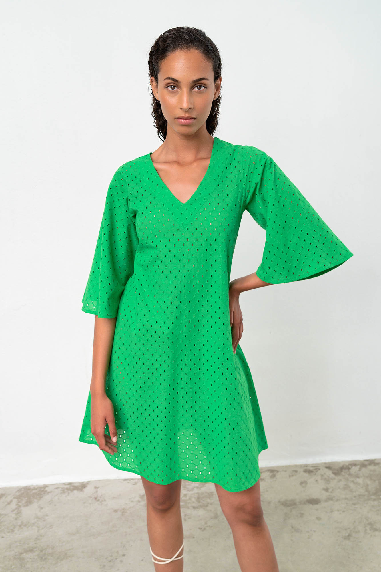 Dámské šaty Verta 18450 Zelená - Vamp zelená S