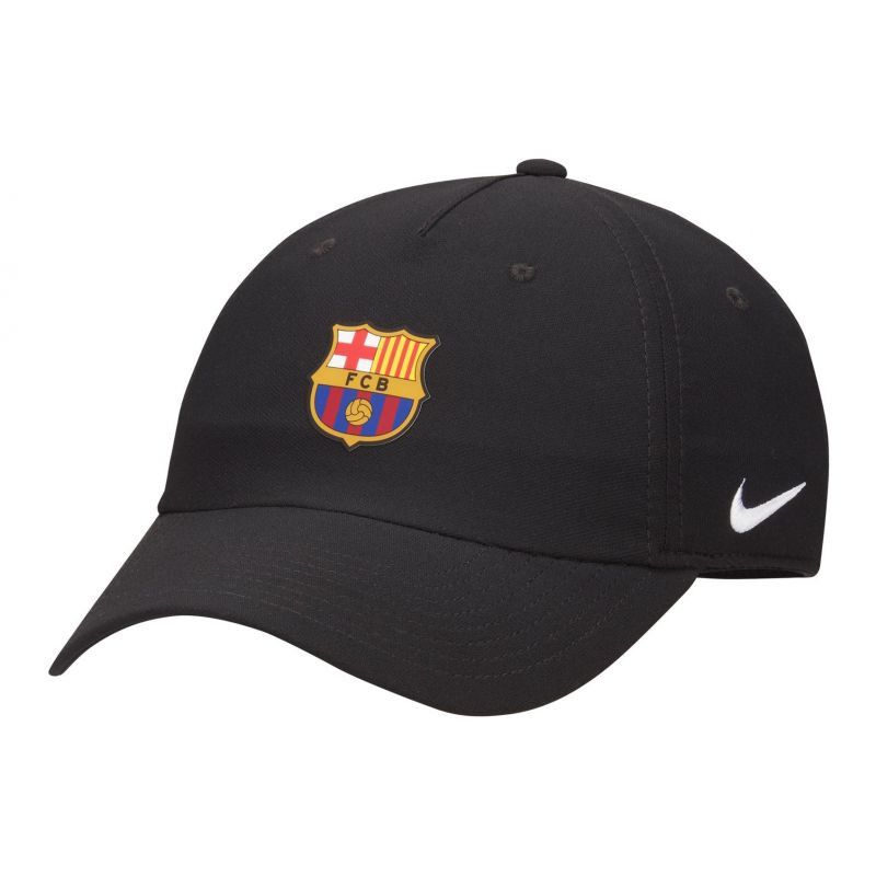 Unisex baseballová čepice FC Barcelona Club FN4859-010 Černá s logem - Nike černá vzor uni