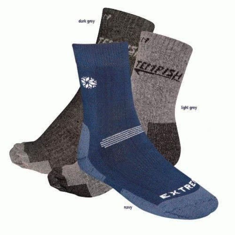 Sportovní ponožky All Seasons 12100002 - Tempish tm.šedá-černá 40-42