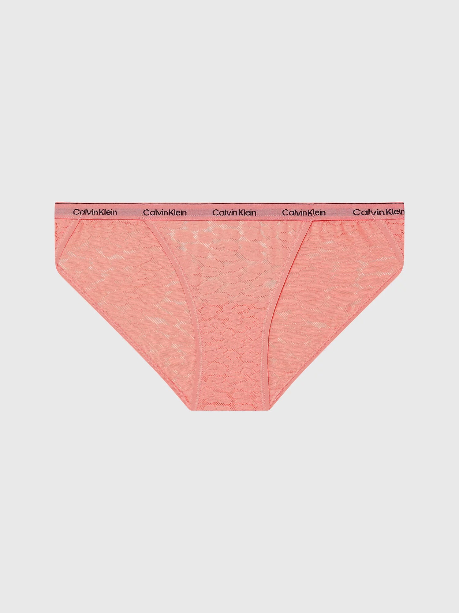 Dámské kalhotky 000QD5213E LWG sv. růžové - Calvin Klein M