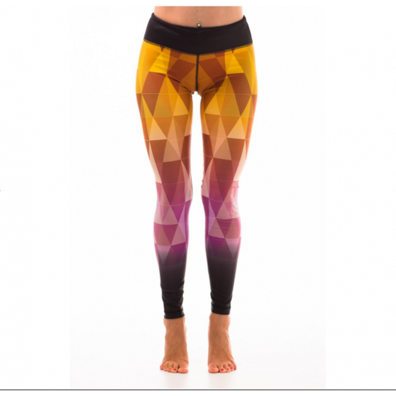 Dámské fitness legíny Six Deuce Nefertari SD-3850-YEPI - Litexo
