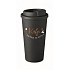 KAFE S DONÁŠKOU DO POSTELE - černý termohrnek 475 ml