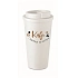 KAFE S DONÁŠKOU DO POSTELE - bílý termohrnek 475 ml