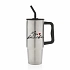 MOJE KÁVIČKA - stříbrný cestovní termohrnek 900 ml