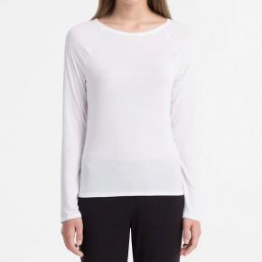 Dámské Tričko s dlouhým rukávem QS5493E - Calvin Klein