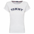 Dámské Tričko s krátkým rukávem UW0UW01315 - Tommy Hilfiger