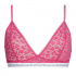 Dámská nevyztužená podprsenka Unlined Triangle QF5196E-TZX - Calvin Klein