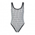 Dámské jednodílné plavky KW0KW01643-0K4 - Calvin Klein
