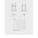 Košilka Bisquella chemise XXL - Obsessive