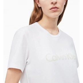 Dámské tričko QS6105E-WPZ bílá - Calvin Klein