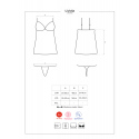 Elegantní košilka Lividia chemise - Obsessive