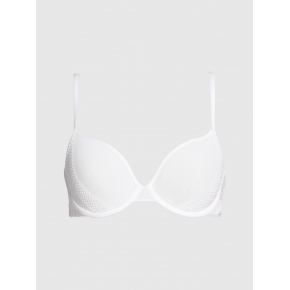 Dámská podprsenka QF5893E-100 bílá - Calvin Klein