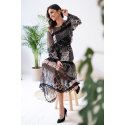 Dámské šaty 9263 Black - Mefese