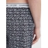 Pánské kraťasy na spaní NM1868E 5US tm.modrá s potiskem - Calvin Klein