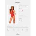 Elegantní body Dagmarie teddy - Obsessive