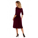 Dámské šaty M645 Maroon -  Moe