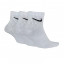 Pánské ponožky Everyday Lightweight Ankle 3PAC M SX7677-100 bílá - Nike