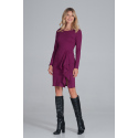 Dámské šaty M839 Fuchsia - Figl