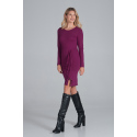 Dámské šaty M839 Fuchsia - Figl