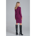 Dámské šaty M839 Fuchsia - Figl