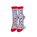 Dámské ponožky 1283 Vánoční mix barev - Milena