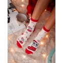 Dámské ponožky 1283 Vánoční mix barev - Milena