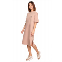 Dámské šaty B194 Mocca - BeWear
