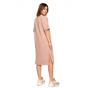 Dámské šaty B194 Mocca - BeWear