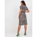 Dámské šaty LK SK 507468.75P Khaki mix - FPrice