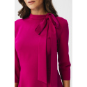Dámské šaty S346 bordó - Stylove