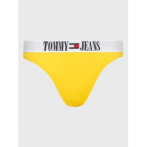 Dámské kalhotky Tommy Jeans UW0UW04208-ZGQ žluté - Tommy Hilfiger