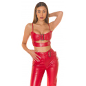 Sexy koženkové kalhoty 210861 - Koucla