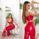 Sexy koženkové kalhoty 210861 - Koucla