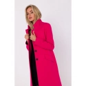 Dámský kabát M758 Fuchsiová - MOE