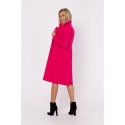 Dámský kabát M758 Fuchsiová - MOE