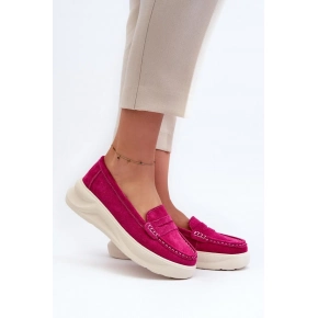 Dámské mokasíny 24PB18-6889 fuchsia - Step in style