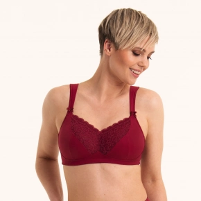 Dámská chirurgická podprsenka oboustranná Havanna 5712X Dark red - Anita Care