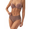 Dámské kalhotky 2 pack Bump1 42853 K001 Hnědá / Béžová- HENDERSON