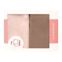 Dámské kalhotky 2 pack Bump1 42853 K001 Hnědá / Béžová- HENDERSON