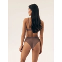 Dámské kalhotky 2 pack Bump1 42853 K001 Hnědá / Béžová- HENDERSON