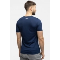 Pánské tričko 1382883 408 Tmavě modrá vzor - Under Armour