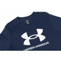 Pánské tričko 1382883 408 Tmavě modrá vzor - Under Armour