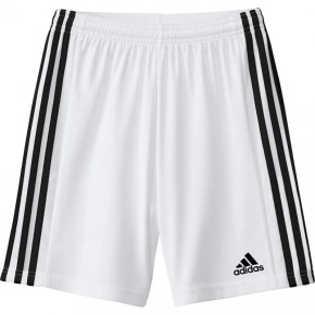 Junior šortky Squadra 21 GN5766 Bílá s černou - Adidas
