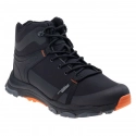 Pánské kotníkové sportovní boty Himba Mid Wp M 92800330734 Černá s oranžovou - Hi-Tec
