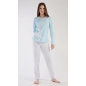 Dámské pyžamo dlouhé Jelen - Vienetta