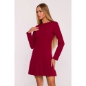 Dámské šaty M872 Bordó - MOE